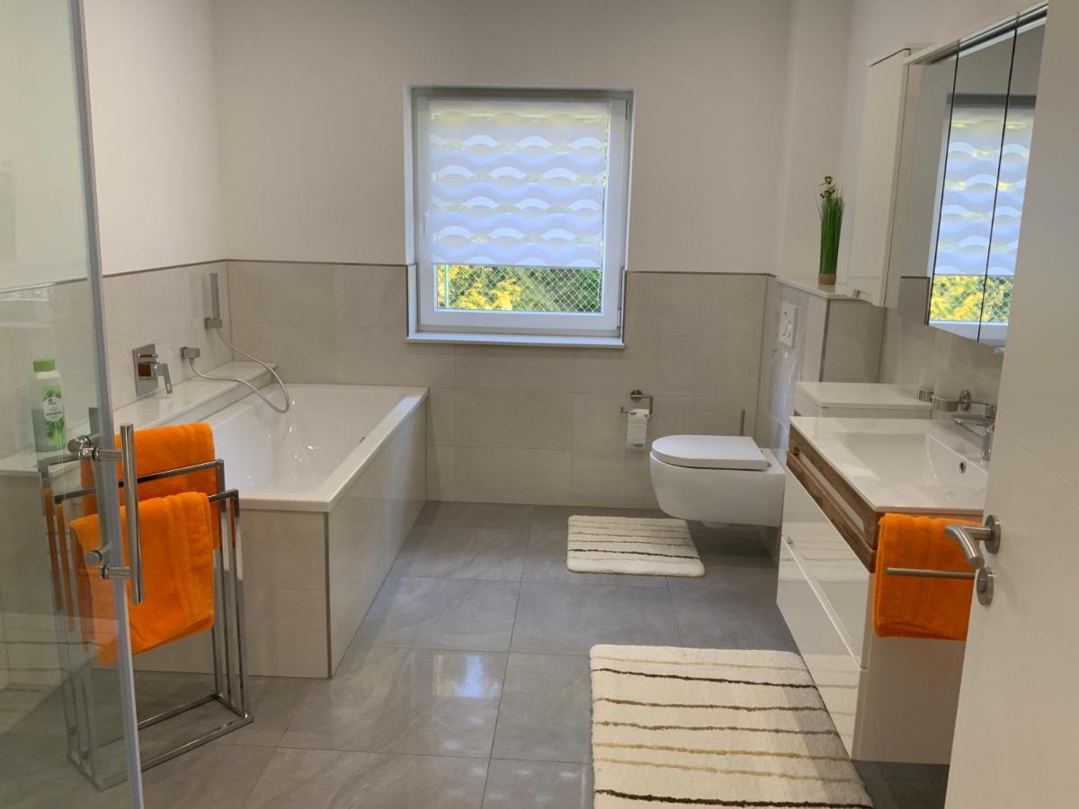 Ferienhaus Lubke Villa Muhlhausen Bagian luar foto